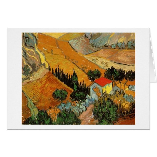 Valley with Ploughman (F727)Van Gogh Fine Art (Front Horizontal)