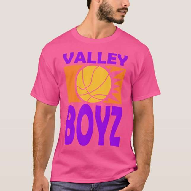 Valleyboyz Retro Suns Logo T-Shirt (Front)