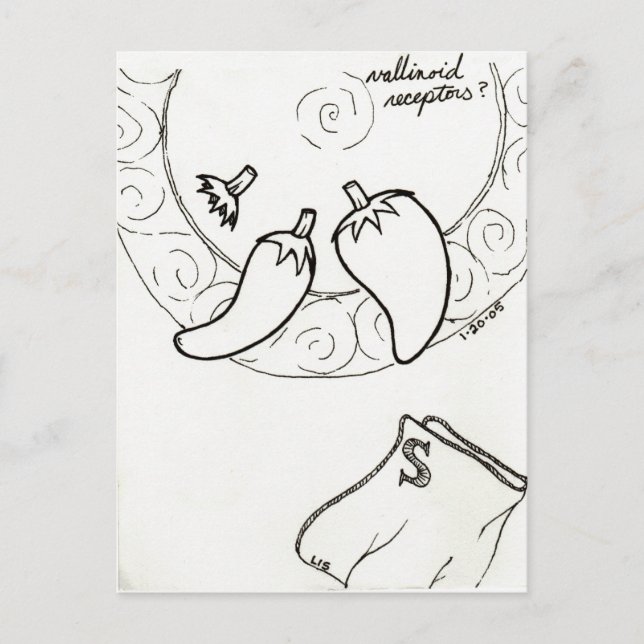 Vallinoid Receptors postcard (Front)