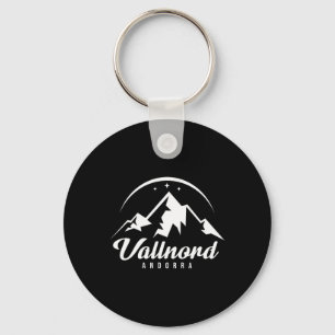 Vallnord Andorra Ski Resort Skiing Snowboarding Key Ring