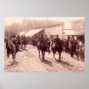 Vallonia Indiana Home Guard Oct 16 1912 Poster