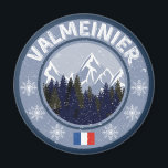 Valmeinier Station de ski Magnet<br><div class="desc">Valmeinier Station de ski,  offrez vous ou offrez à votre entourage le meilleur t-shirt ou autres produits design de cette célèbre station de ski des Alpes Français.</div>