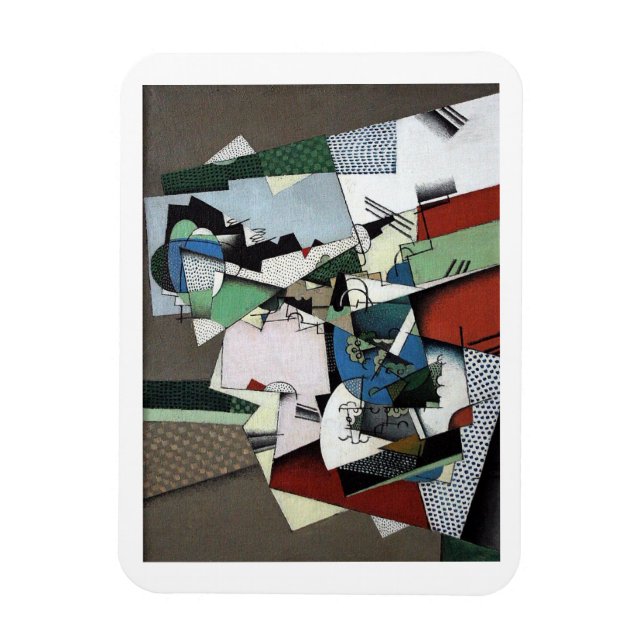 Valmier, Geometrical still life, 1919    Magnet (Vertical)