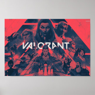 Valorant agents poster