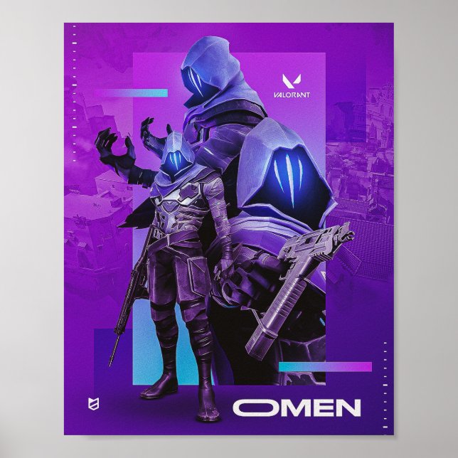Valorant omen poster (Front)