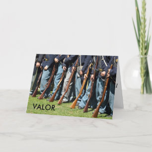 Valour Greeting Card