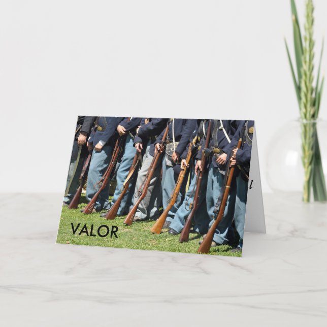 Valour Greeting Card (Front)