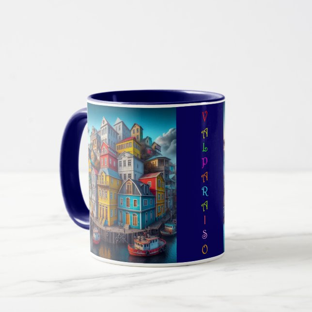Valparaiso - Chile Mug (Front Left)