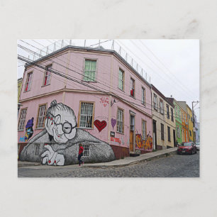 Valparaiso, Chile Postcard