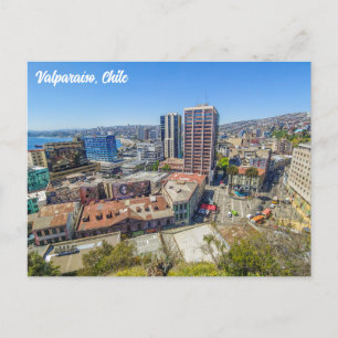 Valparaíso, Chile Postcard