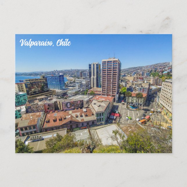 Valparaíso, Chile Postcard (Front)