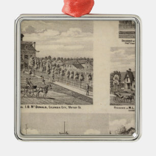 Valparaiso City Public Graded School Metal Tree Decoration