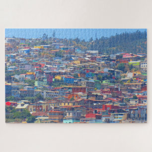 valparaiso colored buildings jigsaw puzzle