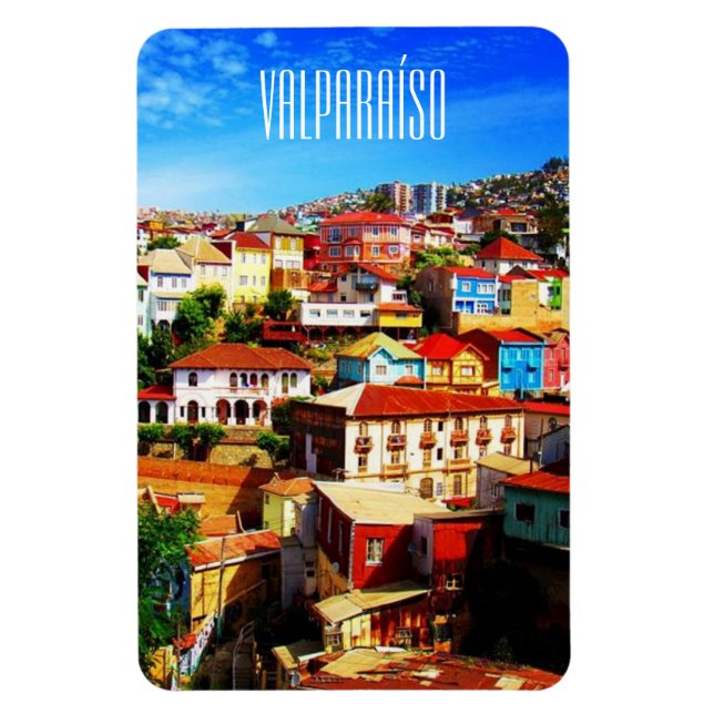 valparaíso hills magnet (Vertical)