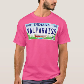 Valparaiso License Plate T-Shirt