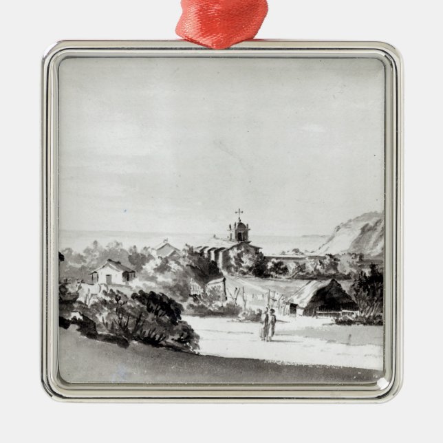 Valparaiso Metal Tree Decoration (Front)