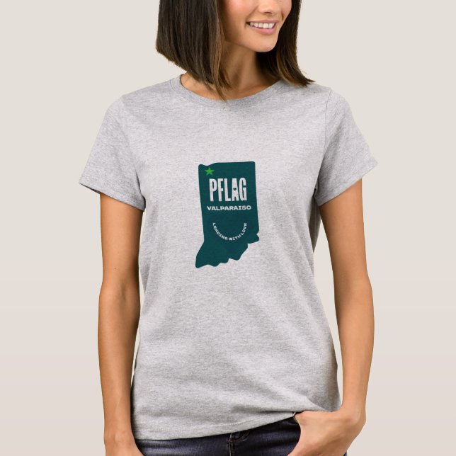 Valparaiso PFLAG Chapter T-Shirt (Front)