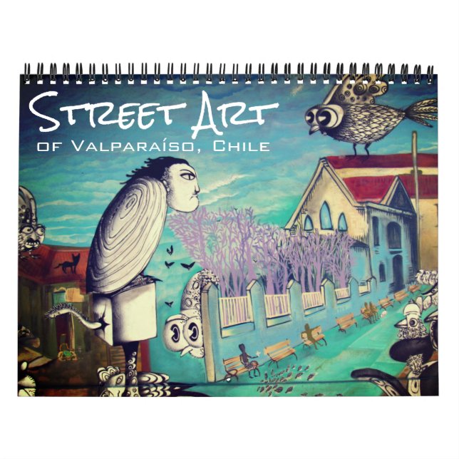 valparaíso street art 2026 calendar (Cover)