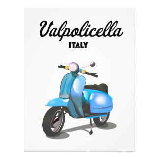 Valpolicella Italy Scooter poster Art Print