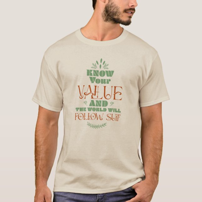 Value Driven Life T-Shirt (Front)
