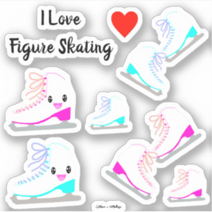 VALUE Ice Skating Cute Assorted Pink/Blue