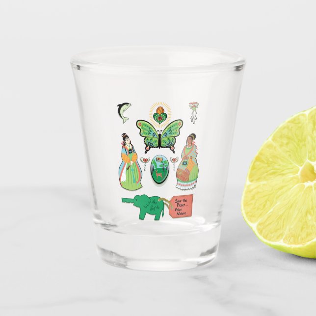 Value Nature Shot Glass (Front)