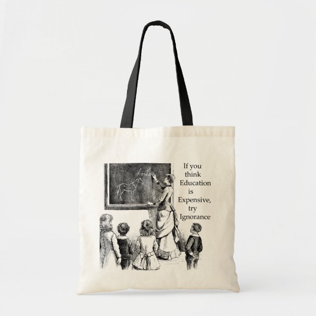 VALUE OF EDUCATION TOTE BAG (Front)