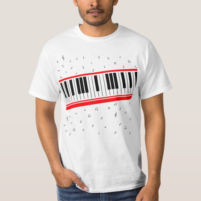 Value Piano Keyboard Shirt (Front)