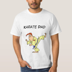 Value T-Shirt Karate Cartoon
