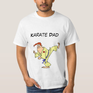 Value T-Shirt Karate Cartoon