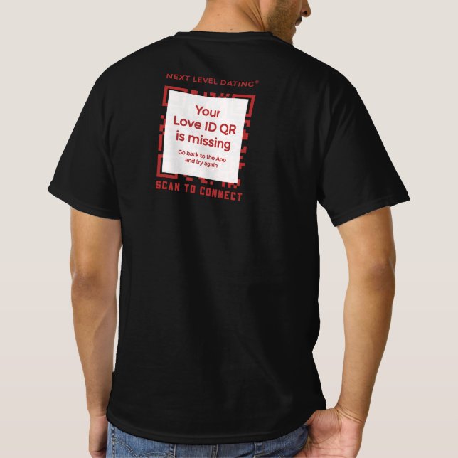 Value T-shirt - QR - ORIGIN Collection (Back)