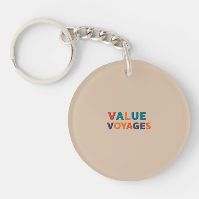 Value voyages  key ring (Front)