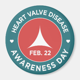 Valve Disease Day- 3 in. Magnet