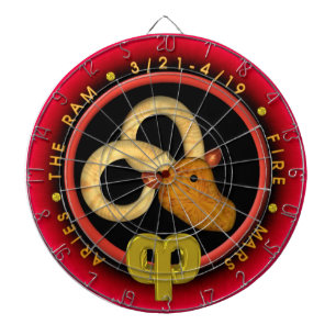 Valxart Aries zodiac Dartboard