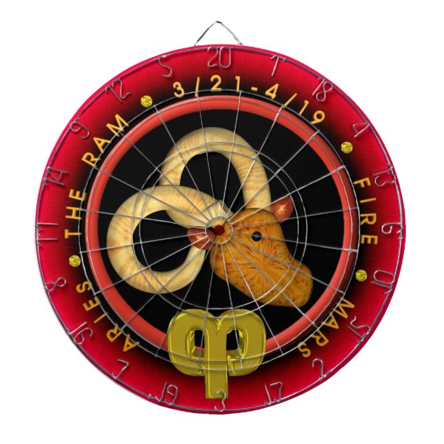 Valxart Aries zodiac Dartboard (Front)