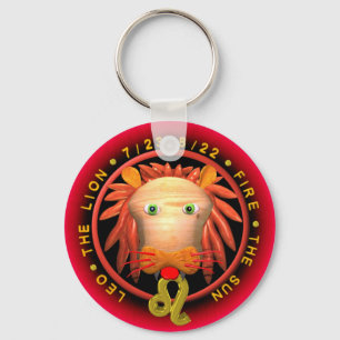 Valxart Leo zodiac Key Ring