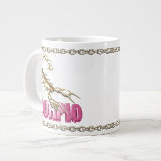 Valxart Scorpio Capricorn zodiac friendship Large Coffee Mug