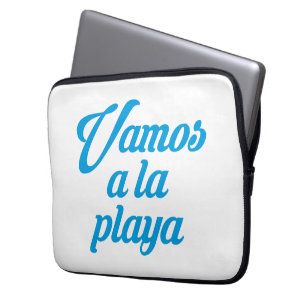 VAMOS A LA PLAYA LAPTOP SLEEVE