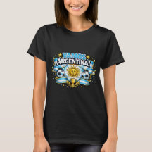 Vamos Argentina Patriotic Soccer Design | Argentin