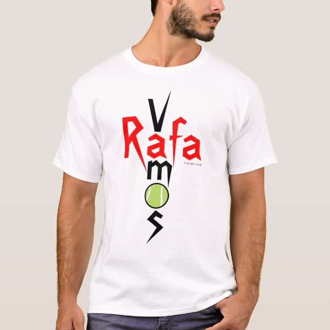 Vamos Rafa Tennis T-Shirt 2 (Front)