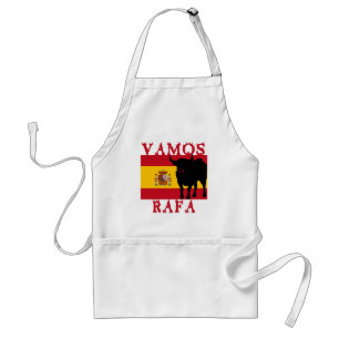 Vamos Rafa With Flag of Spain Standard Apron
