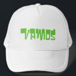 Vamos Trucker Hat<br><div class="desc">White tennis hat</div>