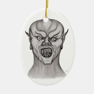 Vampir Ceramic Tree Decoration