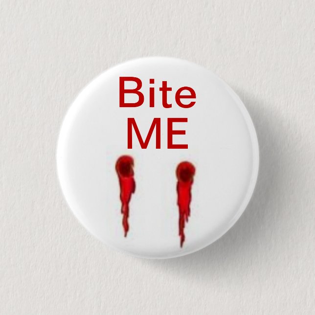 Vampire 3 Cm Round Badge (Front)