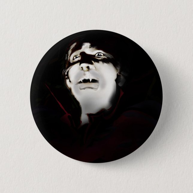 Vampire 6 Cm Round Badge (Front)