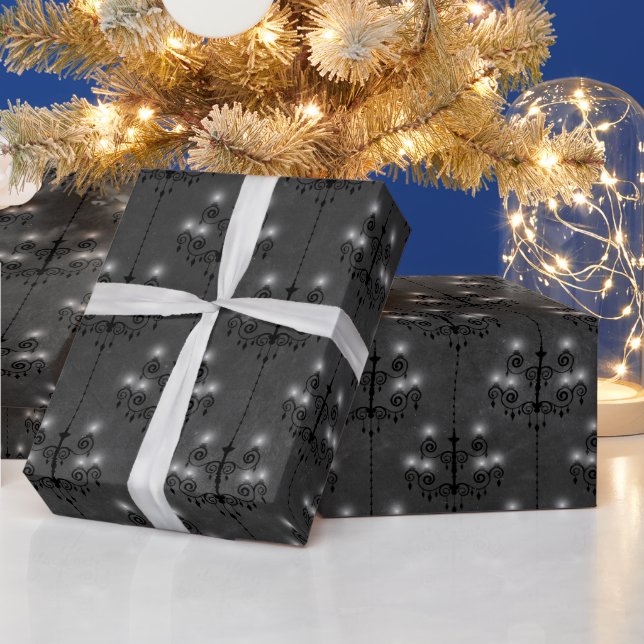Vampire Amour Pattern Wrapping Paper (Holidays)