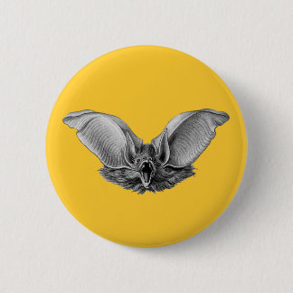 Vampire ? Bat ? 6 Cm Round Badge