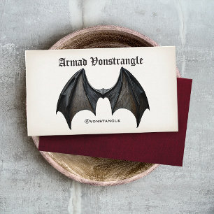 Vampire Bat Business Card