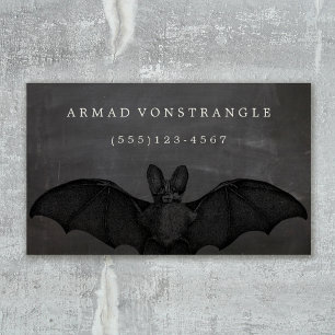 Vampire Bat Calling Card