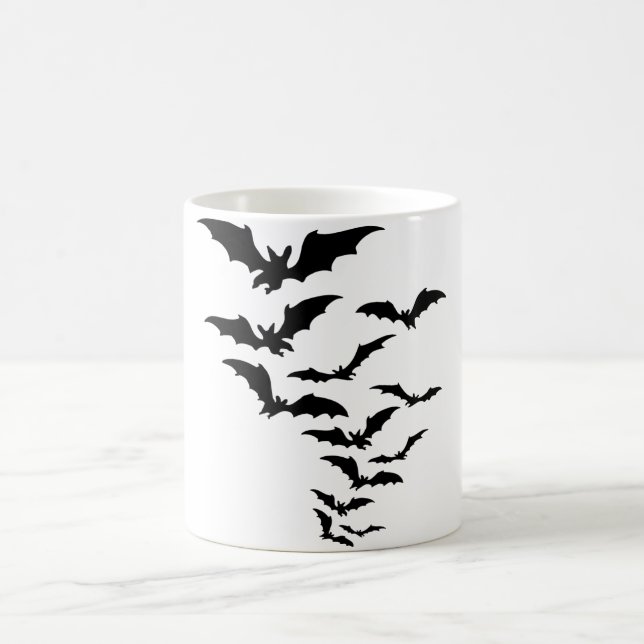 Vampire Bat Halloween Mug (Center)